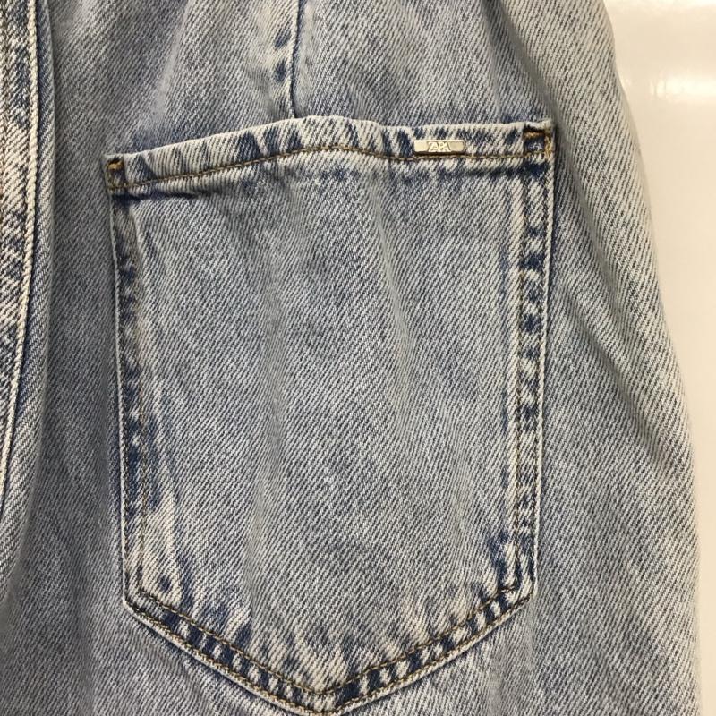 ザラ ZARA パンツ デニム、ジーンズ 38 無地 水色 / ライトブルー /  レディース USED 古着 中古 10130398