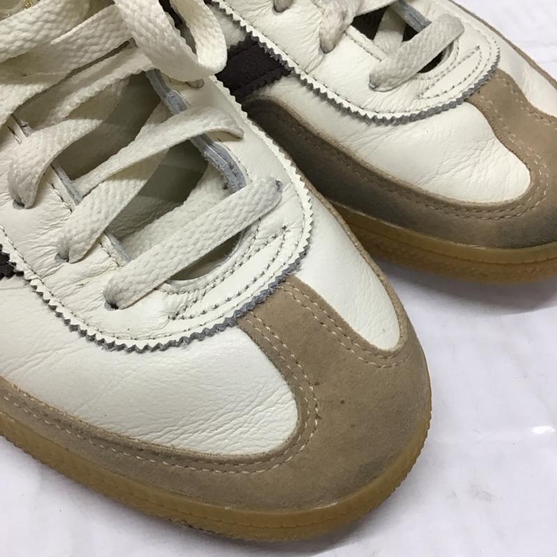 アディダス adidas スニーカー スニーカー IE3709 HANDBALL SPEZIAL 26.5cm 26.5cm ロゴ、文字 アイボリー / アイボリー / X 茶 / ブラウン /  メンズ USED 古着 中古 10116961