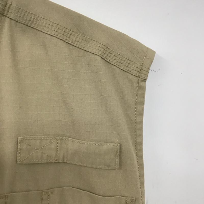 5.11 タクティカル 5.11 TACTICAL ベスト ベスト ジップアップベスト ノースリーブカットソー アウター XL ロゴ、文字 ベージュ / ベージュ /  メンズ USED 古着 中古 10138745