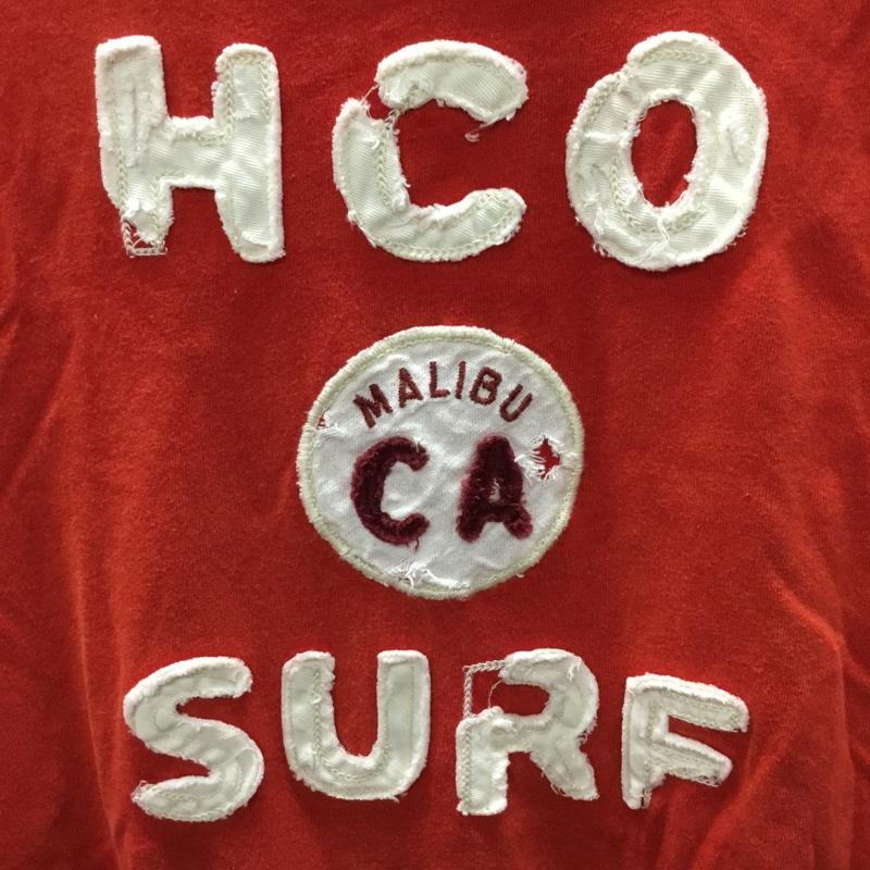 ホリスター Hollister Tシャツ 半袖 M 無地 赤 / レッド /  メンズ USED 古着 中古 10110601