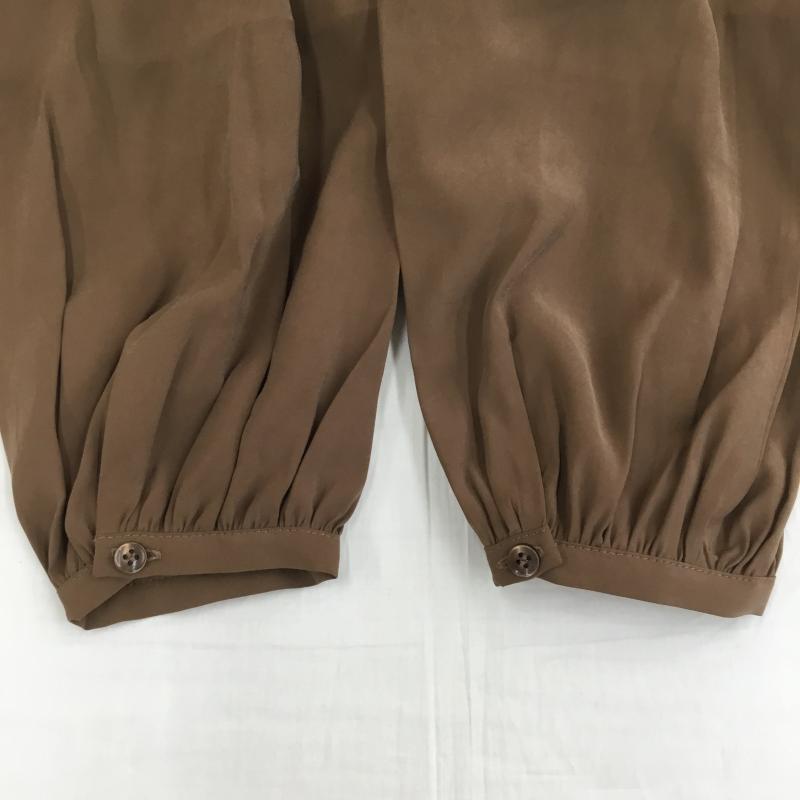ユーズドクロージング used clothes シャツ、ブラウス 長袖 philme フィルム FREE 無地 茶 / ブラウン /  レディース USED 古着 中古 10134388