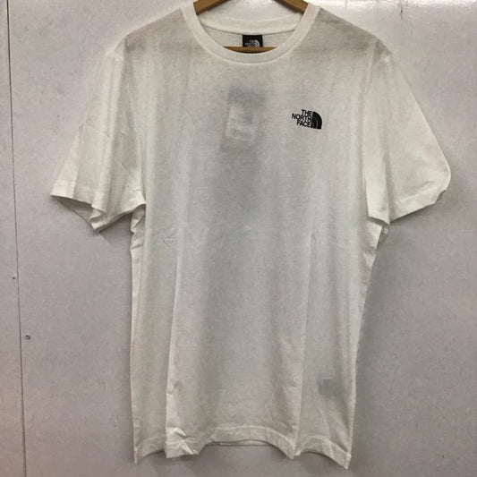 ザノースフェイス THE NORTH FACE Tシャツ 半袖 NF0A87NVFN4 Redbox Celebration Tee L プリント X ロゴ、文字 白 / ホワイト /  メンズ USED 古着 中古 10132493