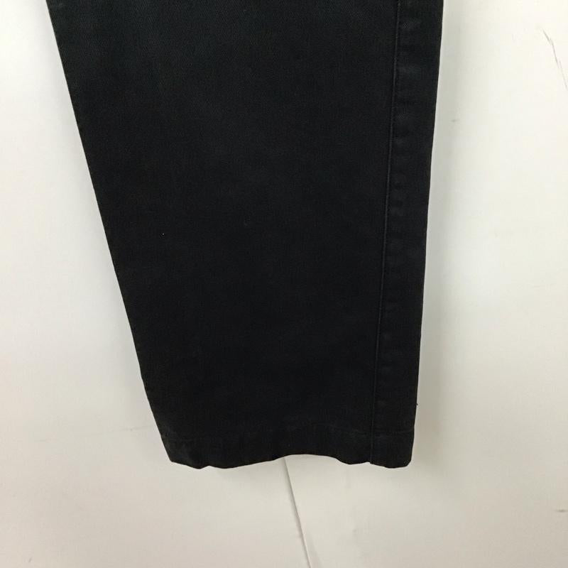 サタデーズサーフニューヨークシティー SATURDAYS SURF NYC パンツ チノパン チノパン カジュアルパンツ ワイドパンツ ストレートパンツ 30インチ 無地 黒 / ブラック /  メンズ USED 古着 中古 10117850