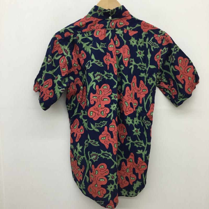 ジャーナルスタンダードホームステッド JOURNAL STANDARD J.S HOMESTEAD シャツ、ブラウス 半袖 JORNAL STANDERD HOMESTEAD 13-051-470-3230-1-0 M 総柄 紺 / ネイビー / X 赤 / レッド / X 緑 / グリーン /  メンズ USED 古着 中古 10130246