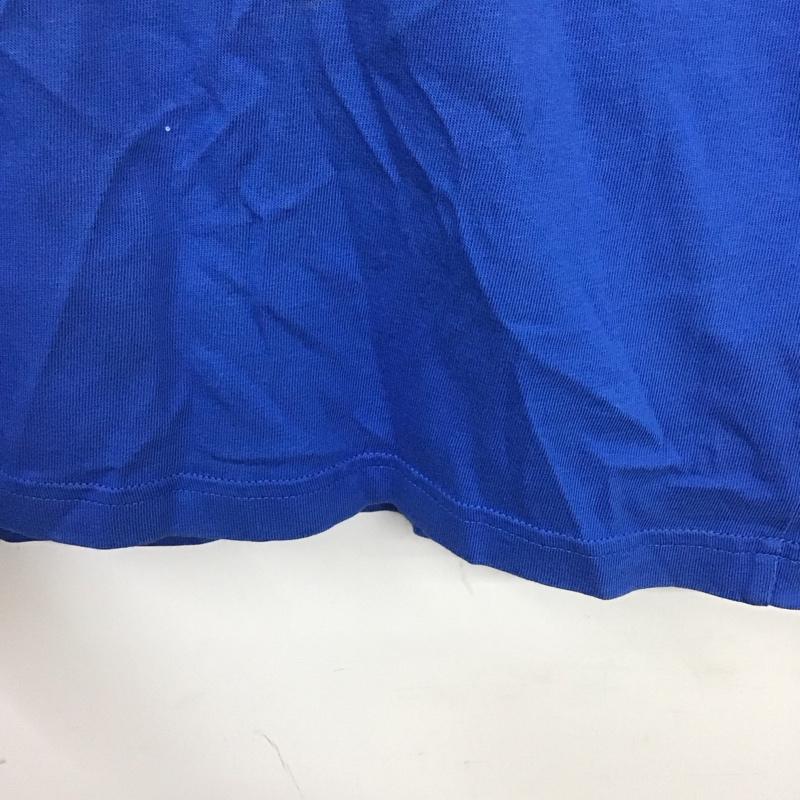 アディダス adidas Tシャツ 半袖 GP1921 M 無地 X 刺繍 青 / ブルー /  メンズ USED 古着 中古 10130390