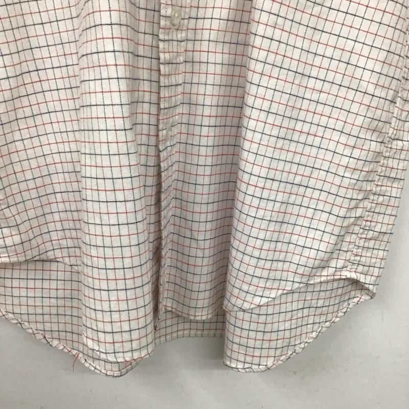 アベイシングエイプ A BATHING APE シャツ、ブラウス 半袖 半袖シャツ チェックシャツ ボタンダウンシャツ M チェック マルチカラー / マルチカラー /  メンズ USED 古着 中古 10136193