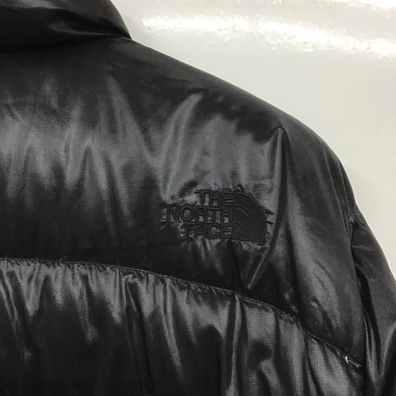 ザノースフェイス THE NORTH FACE ジャケット、上着 ジャンパー、ブルゾン nd91322 ACONCAGUAJACKET ジップアップダウンジャケット M ロゴ、文字 黒 / ブラック /  メンズ USED 古着 中古 10144443