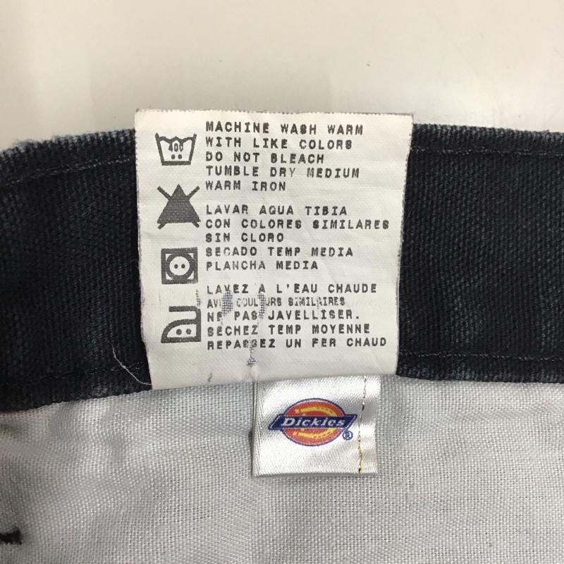 ディッキーズ Dickies パンツ デニム、ジーンズ デニムジーンズ ワイドパンツ ストレートパンツ 32インチ 無地 黒 / ブラック /  メンズ USED 古着 中古 10116210