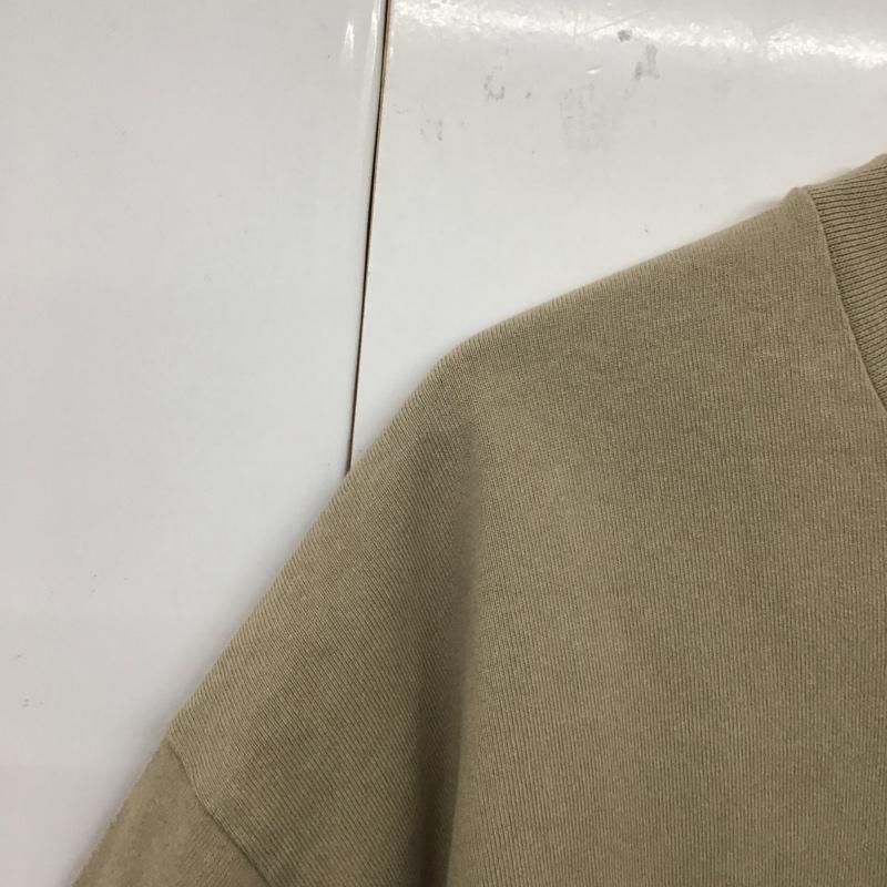 フリークスストア FREAK S STORE Tシャツ 半袖 L 無地 ベージュ / ベージュ /  メンズ USED 古着 中古 10134915