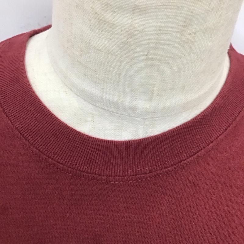 エフアールツー FR2 Tシャツ 半袖 半袖カットソー プリントTシャツ クルーネックカットソー M プリント えんじ / ワインレッド /  メンズ USED 古着 中古 10117276