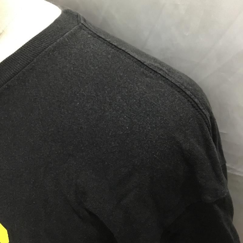 ステューシー STUSSY Tシャツ 半袖 L ロゴ、文字 X プリント 黒 / ブラック /  メンズ USED 古着 中古 10113424