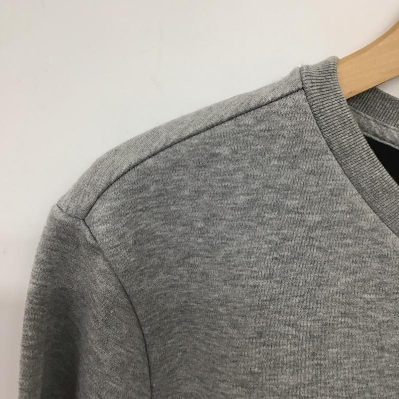 ポロラルフローレン POLO RALPH LAUREN トレーナー 長袖 長袖トレーナー スウェット クルーネック プルオーバー S ロゴ、文字 灰 / グレー /  メンズ USED 古着 中古 10140664
