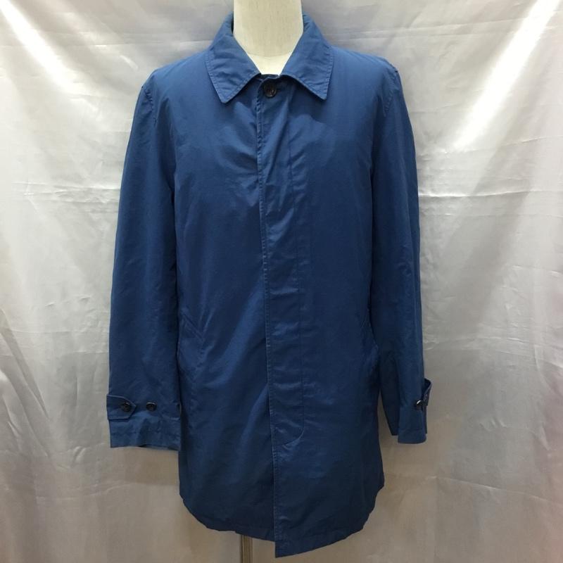 エディーバウアー Eddie Bauer ジャケット、上着 ジャケット、ブレザー ロングジャケット カラージャケット アウター S 無地 青 / ブルー /  メンズ USED 古着 中古 10118633