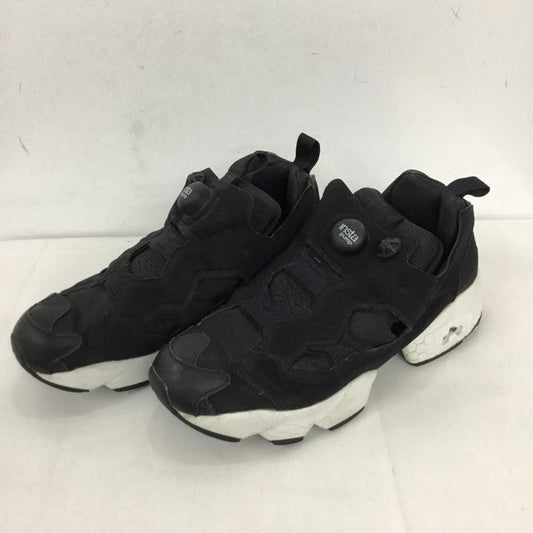 リーボック Reebok スニーカー スニーカー V65750 INSTA PUMP FURY OG 24.5cm 24.5cm ロゴ、文字 黒 / ブラック / X 白 / ホワイト /  レディース USED 古着 中古 10122822