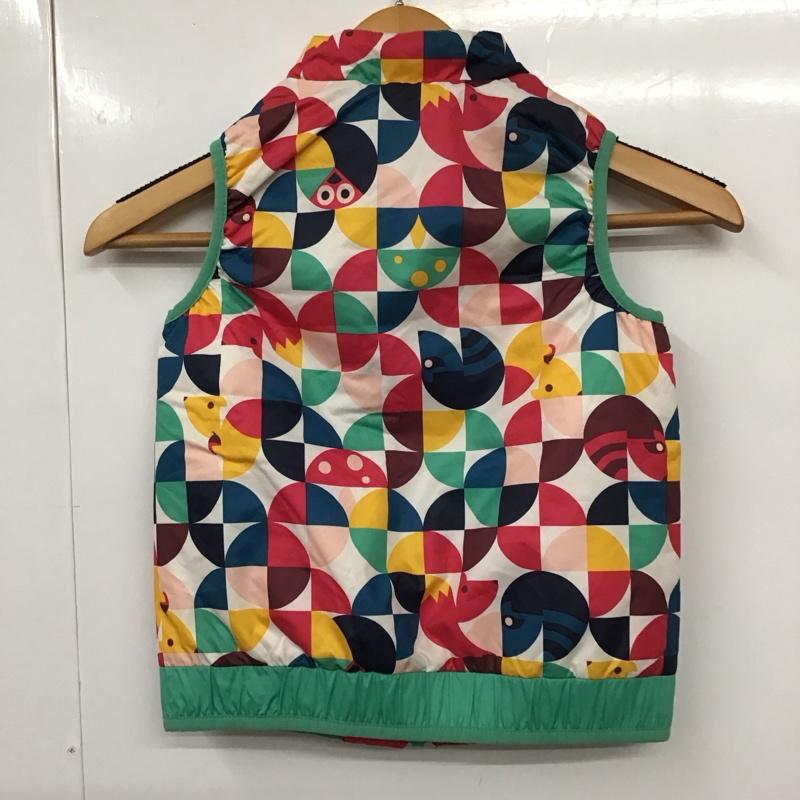 パタゴニア patagonia ベスト ベスト リバーシブル 無地 X 総柄 マルチカラー / マルチカラー /  ガールズ USED 古着 中古 10130366