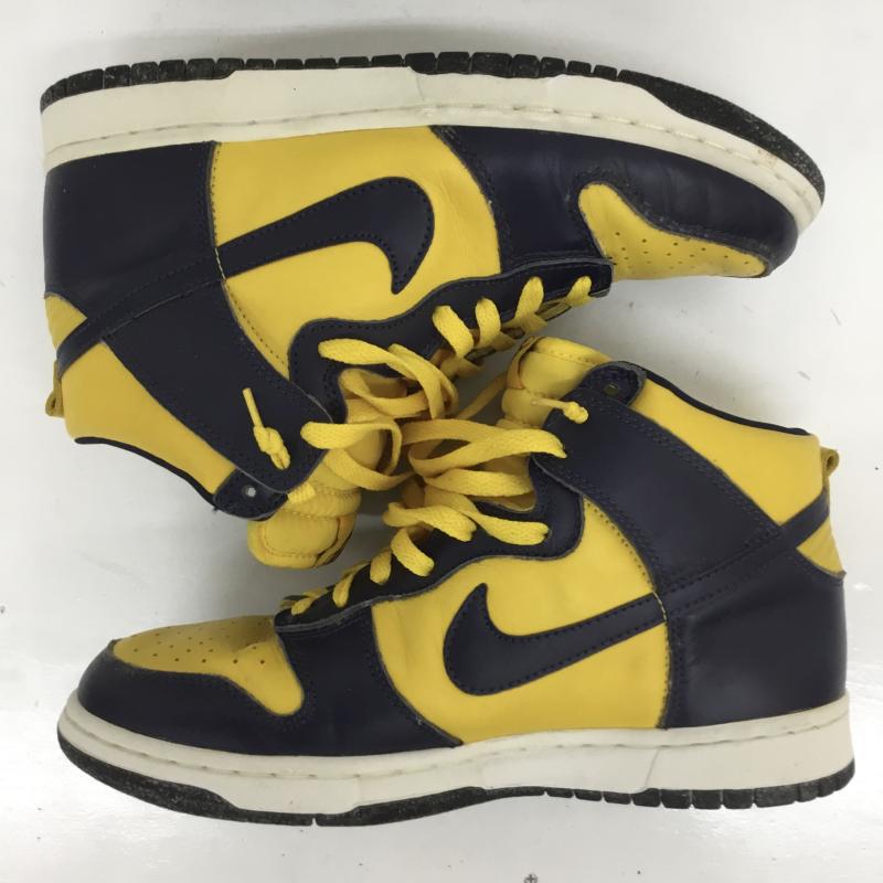 ナイキ NIKE スニーカー スニーカー 630335-471 27.0cm ロゴ、文字 黄 / イエロー /  メンズ USED 古着 中古 10110555