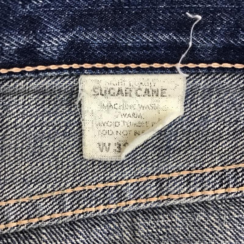 シュガーケーン SUGAR CANE パンツ デニム、ジーンズ W32 L34 32インチ 無地 青 / ブルー /  メンズ USED 古着 中古 10113927