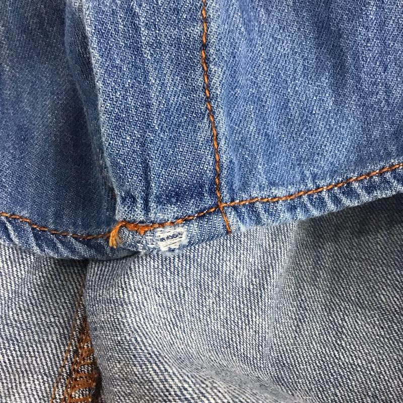 ザラ ZARA シャツ、ブラウス 長袖 デニムシャツ M 無地 水色 / ライトブルー /  レディース USED 古着 中古 10133623