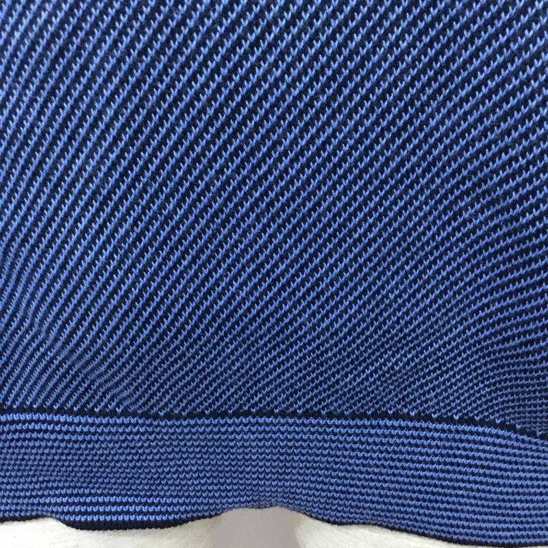 ブルックスブラザーズ BROOKS BROTHERS ニット、セーター 長袖 クルーネック コットン 綿 M  黒 / ブラック / X 青 / ブルー /  メンズ USED 古着 中古 10112879
