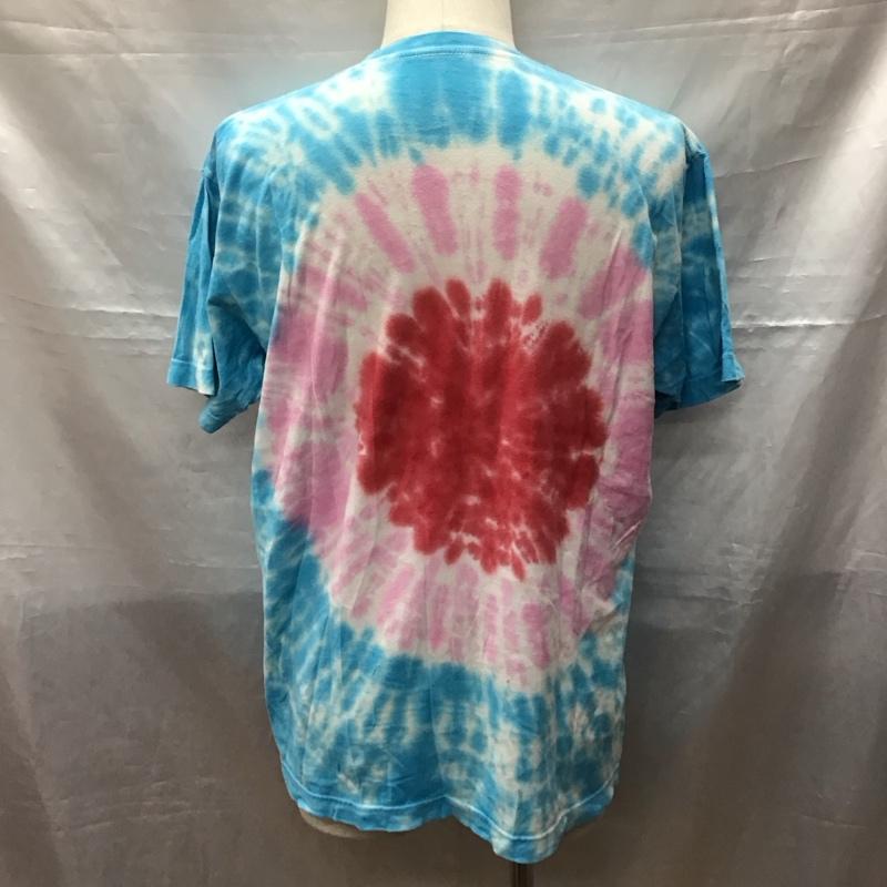 古着 USED Tシャツ 半袖 半袖カットソー プリントTシャツ クルーネックカットソー 古着 L プリント マルチカラー / マルチカラー /  メンズ USED 古着 中古 10117459