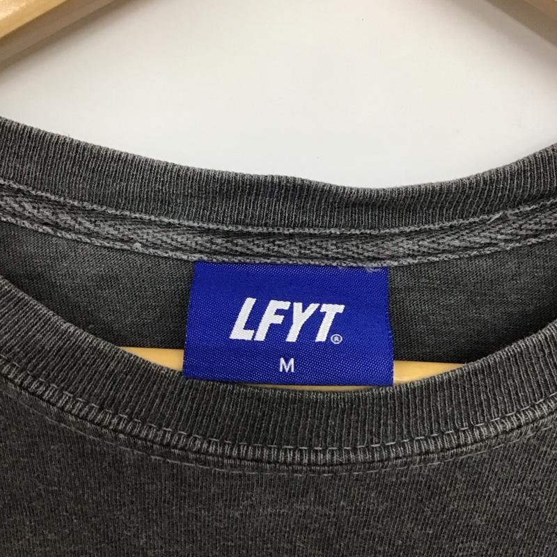 ラファイエット Lafayette Tシャツ 半袖 半袖カットソー プリントTシャツ クルーネックカットソー M ロゴ、文字 灰 / グレー /  メンズ USED 古着 中古 10135938
