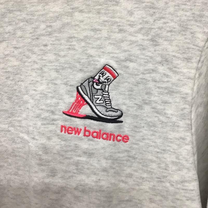 ニューバランス New Balance トレーナー 長袖 M 無地 灰 / グレー /  レディース USED 古着 中古 10141779