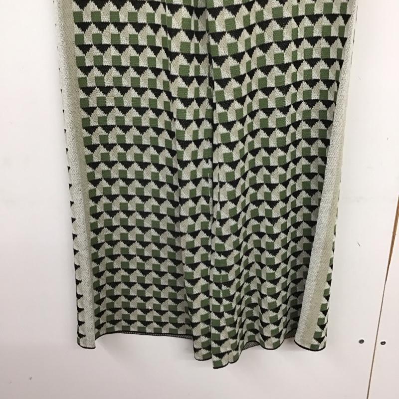 アズールバイマウジー AZUL BY MOUSSY パンツ スラックス 250ESM71-164D GEOMETRIC PATTERN KNIT PANTS S  マルチカラー / マルチカラー /  レディース USED 古着 中古 10141622
