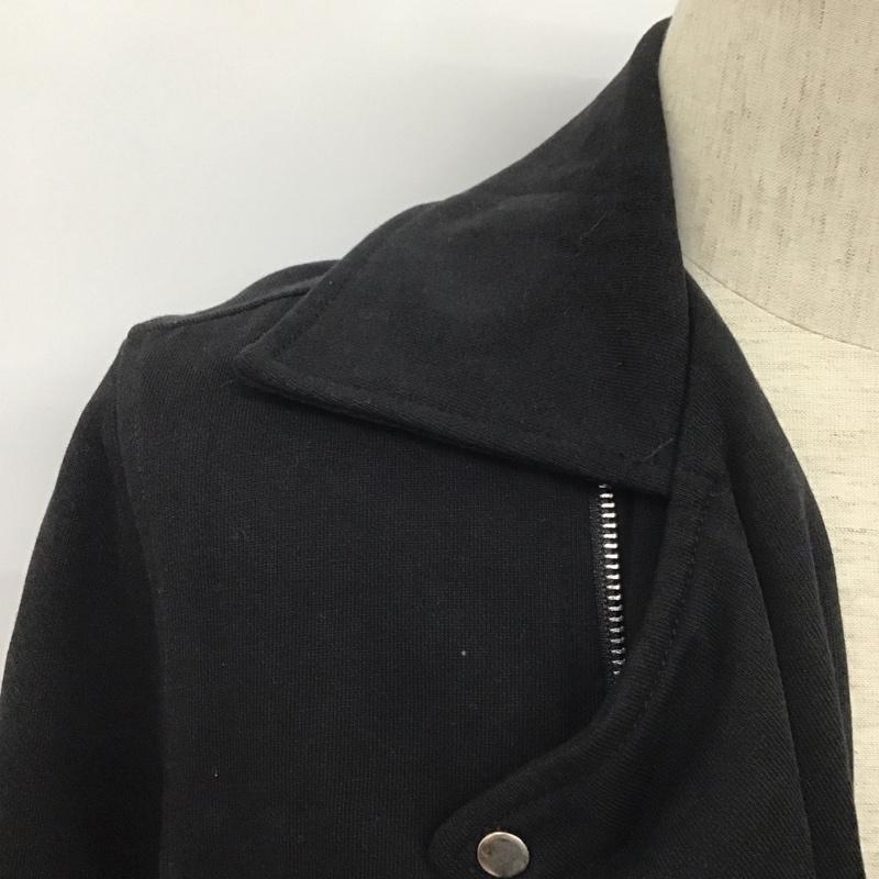 ザラメン ZARA MAN ジャケット、上着 ジャケット、ブレザー ライダースジャケット ジップアップジャケット アウター カラージャケット XL 無地 黒 / ブラック /  メンズ USED 古着 中古 10109081