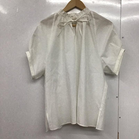 ボールジィ BALLSEY シャツ、ブラウス 半袖 36 無地 白 / ホワイト /  レディース USED 古着 中古 10144243