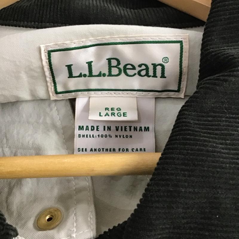エルエルビーン L.L.Bean ジャケット、上着 ジャンパー、ブルゾン 3175-1022 ナイロンジャケット アウター カラージャケット L ロゴ、文字 白 / ホワイト /  メンズ USED 古着 中古 10139035