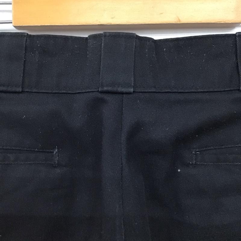 ディッキーズ Dickies パンツ ワークパンツ、ペインターパンツ ワークパンツ ワイドパンツ カジュアルパンツ 32インチ 無地 黒 / ブラック /  メンズ USED 古着 中古 10146557