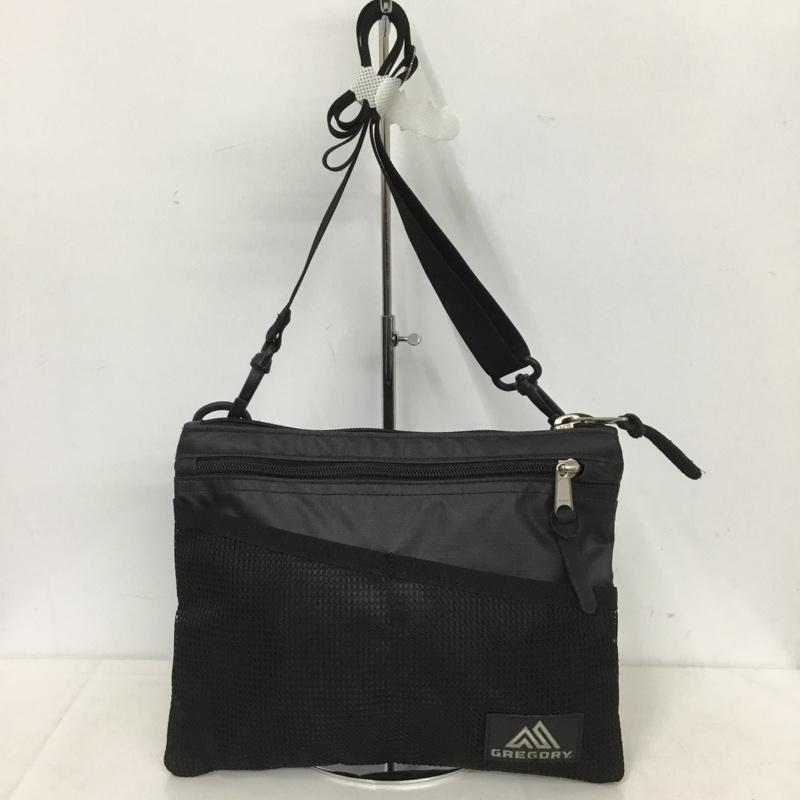 グレゴリー GREGORY ショルダーバッグ ショルダーバッグ サコッシュ ロゴ、文字 黒 / ブラック /  メンズ USED 古着 中古 10142815