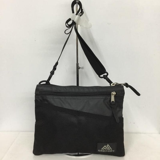 グレゴリー GREGORY ショルダーバッグ ショルダーバッグ サコッシュ ロゴ、文字 黒 / ブラック /  メンズ USED 古着 中古 10142815