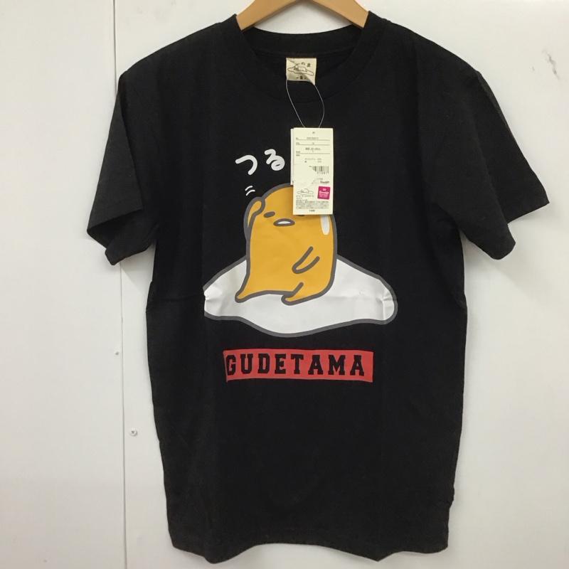 古着 USED Tシャツ 半袖 ぐでたま S プリント X キャラクター 黒 / ブラック /  レディース USED 古着 中古 10147610