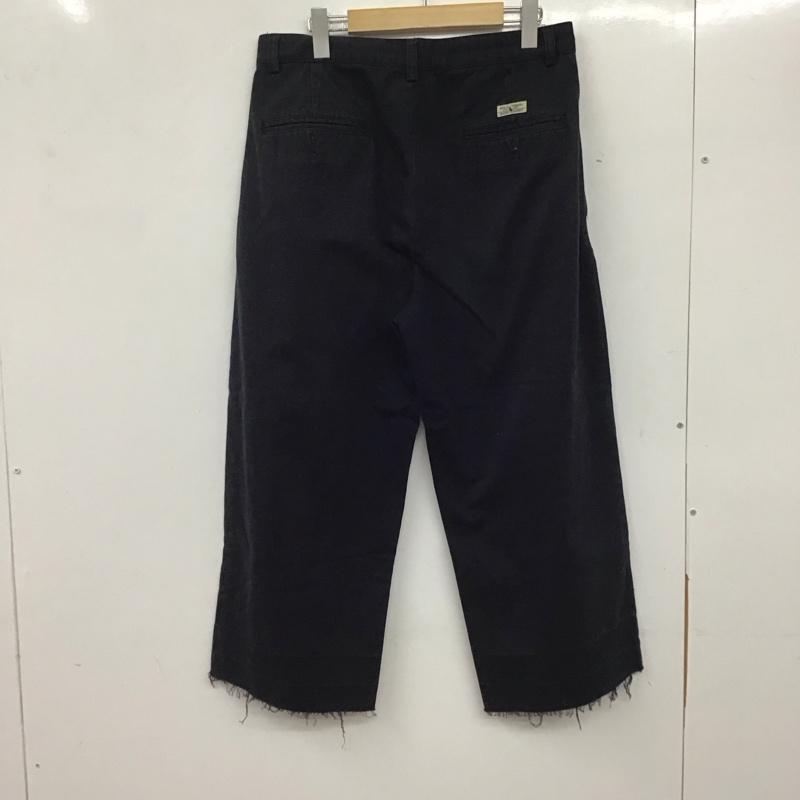 ポロラルフローレン POLO RALPH LAUREN パンツ チノパン チノパン ワイドパンツ カジュアルパンツ 34インチ 無地 紺 / ネイビー /  メンズ USED 古着 中古 10137323