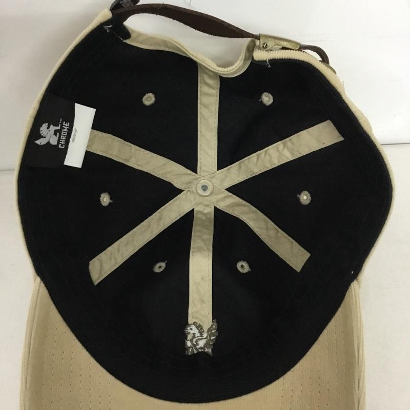 クロム CHROME 帽子 キャップ JP068BG コーデュロイ ワンポイント ベージュ / ベージュ /  メンズ USED 古着 中古 10144325