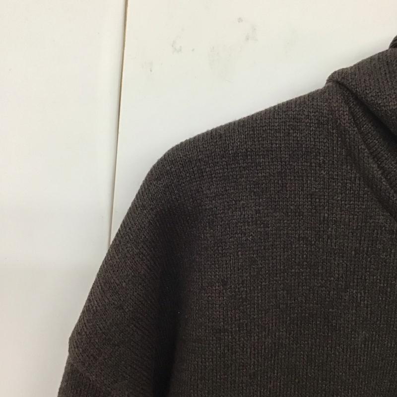 シェラデザイン SIERRA DESIGNS パーカー 長袖 ジップアップパーカージャケット アウター L 無地 茶 / ブラウン /  メンズ USED 古着 中古 10139757