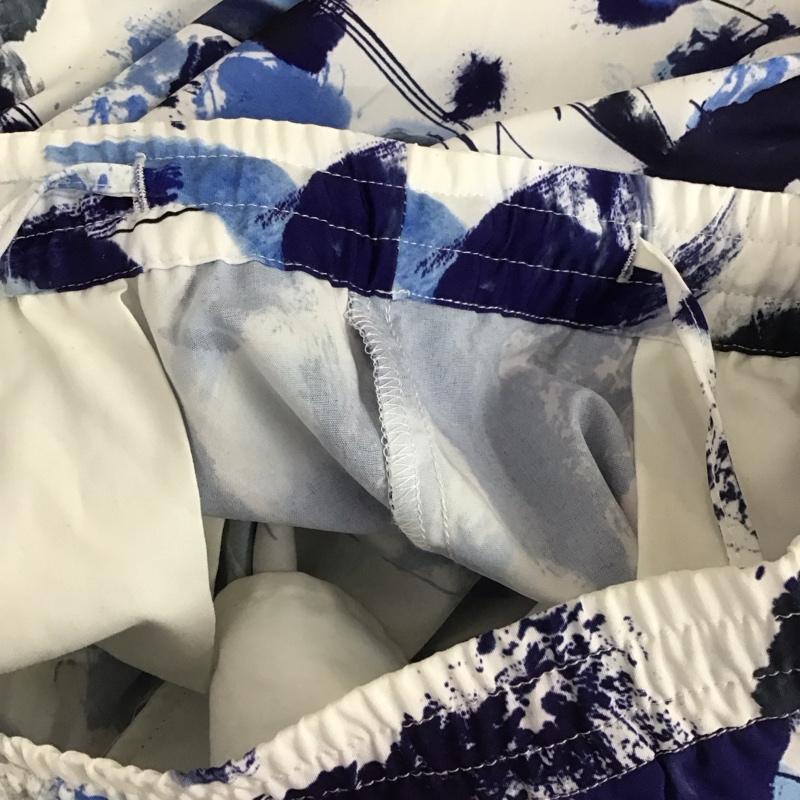 フォーワンセブンバイエディフィス 417 BY EDIFICE パンツ ワークパンツ、ペインターパンツ 21-030-312-3024-2-0 ワイドパンツ カジュアルパンツ ワークパンツ L 総柄 マルチカラー / マルチカラー /  メンズ USED 古着 中古 10112706