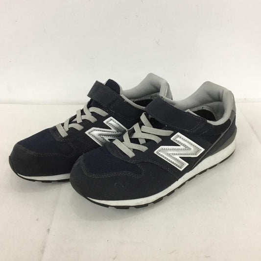 ニューバランス New Balance スニーカー スニーカー YV996CNV キッズシューズ ジュニアシューズ 24cm 24.0cm ロゴ、文字 紺 / ネイビー /  レディース USED 古着 中古 10133905