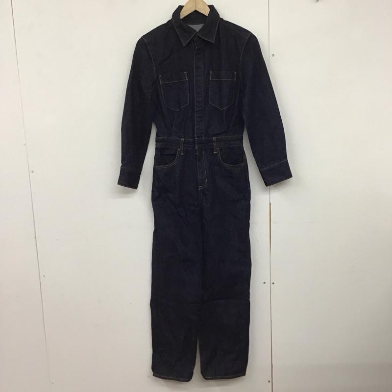 スライジーンズ SLY JEANS ワンピース・ドレス・オールインワン ワンピース・ドレス・オールインワン 030DAY13-1470 ジャンプスーツ デニム オールインワン 長袖 0 無地 インディゴ / インディゴ /  レディース USED 古着 中古 10142243