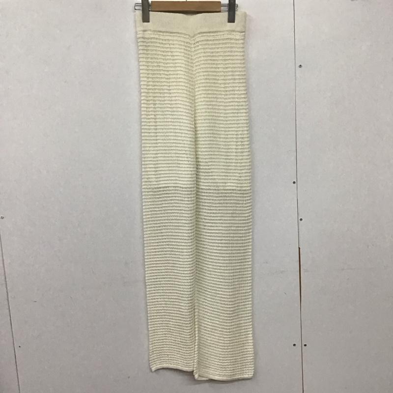 ローリーズファーム LOWRYS FARM ボトムス ボトムス FREE 無地 白 / ホワイト /  レディース USED 古着 中古 10131872