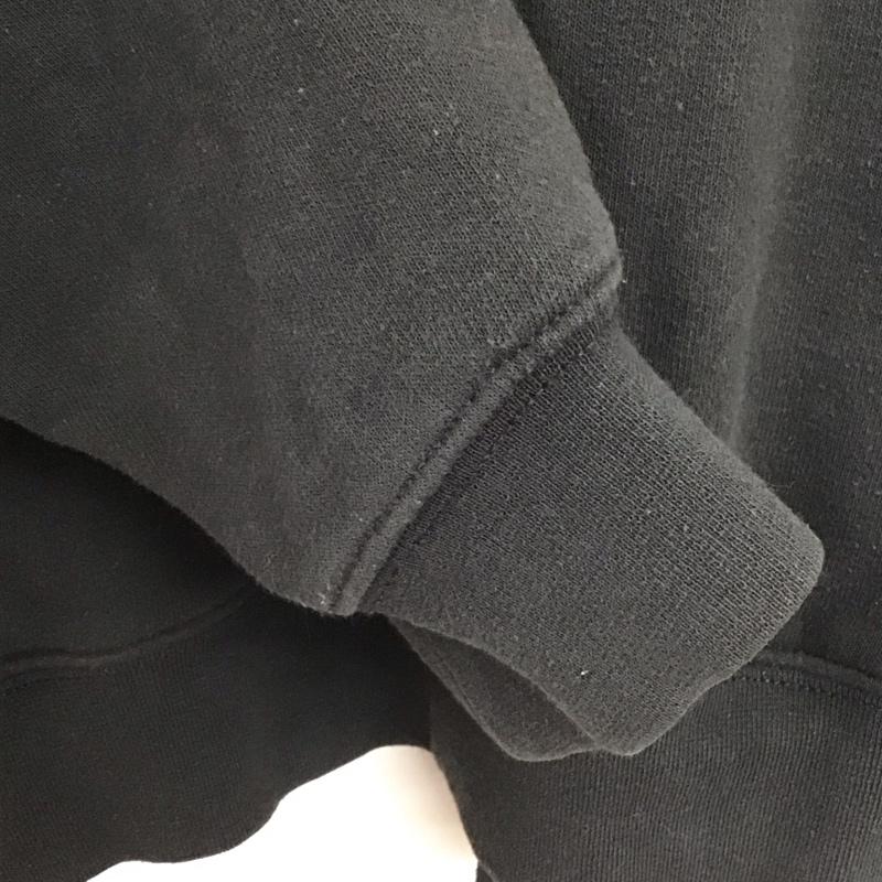 カーハート Carhartt パーカー 長袖 長袖パーカー プルオーバーパーカー スウェット ロゴ、文字 黒 / ブラック /  メンズ USED 古着 中古 10141928