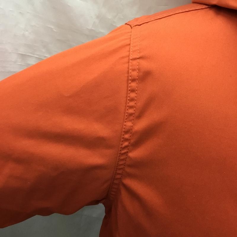 ザノースフェイス THE NORTH FACE ジャケット、上着 ジャンパー、ブルゾン nd2871n 光電子65/35MountainShortDownParka ジップアップジャケット アウター M ロゴ、文字 橙 / オレンジ /  メンズ USED 古着 中古 10121692