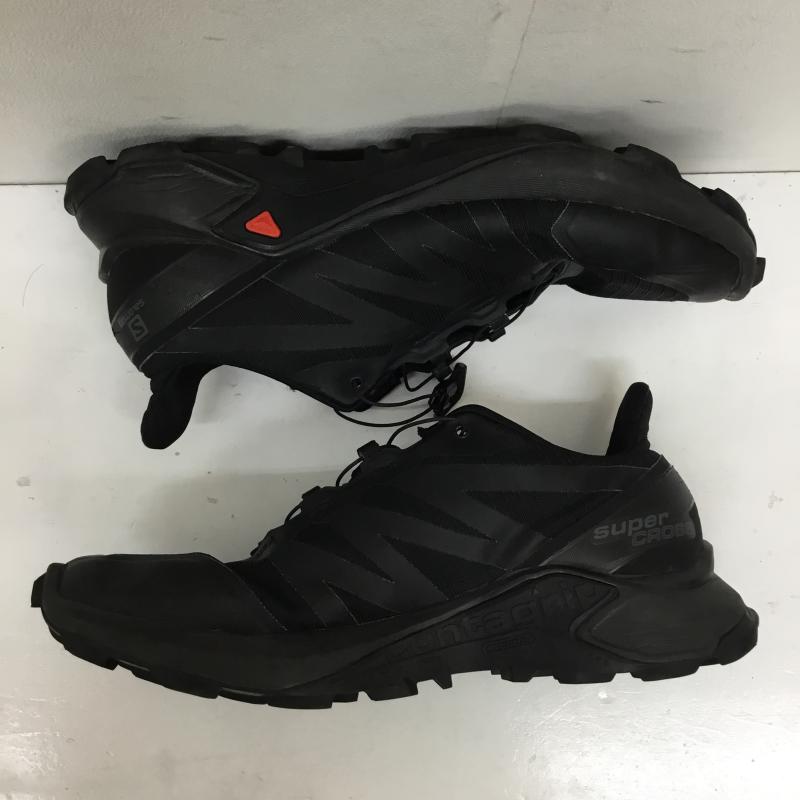 サロモン SALOMON スニーカー スニーカー 409300 28.0cm ロゴ、文字 黒 / ブラック /  メンズ USED 古着 中古 10144476