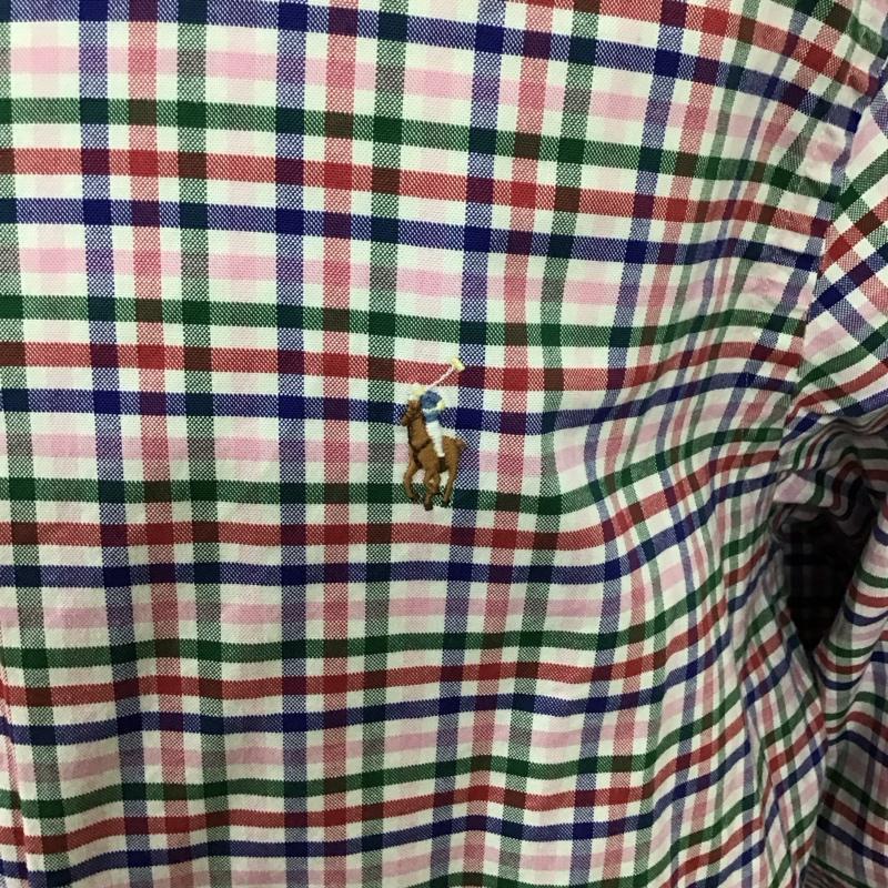 ラルフローレン RALPHLAUREN シャツ、ブラウス 長袖 長袖シャツ カラーシャツ ポケットシャツ 長袖カットソー チェックシャツ XXL チェック マルチカラー / マルチカラー /  メンズ USED 古着 中古 10114642