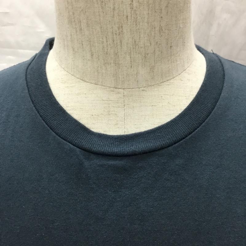 デザインティーシャツストアグラニフ Designtshirtsstoregraniph Tシャツ 半袖 半袖カットソー プリントTシャツ クルーネックカットソー S プリント 紺 / ネイビー /  メンズ USED 古着 中古 10113285