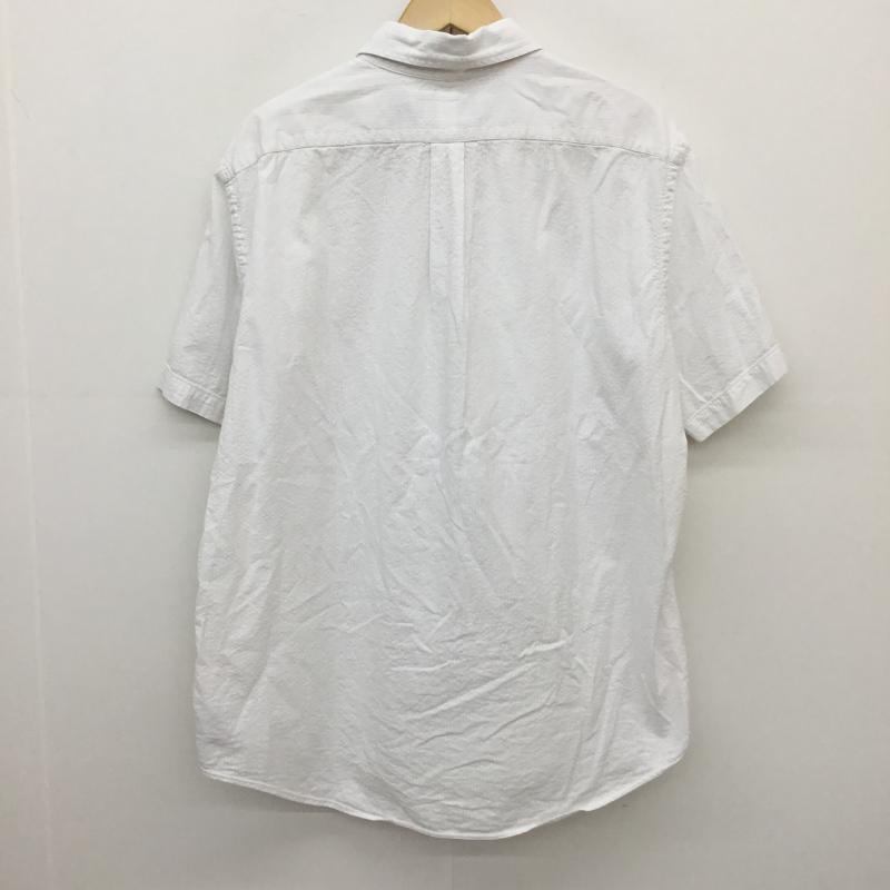 ラルフローレン RALPHLAUREN シャツ、ブラウス 半袖 XL ワンポイント 白 / ホワイト /  メンズ USED 古着 中古 10129009