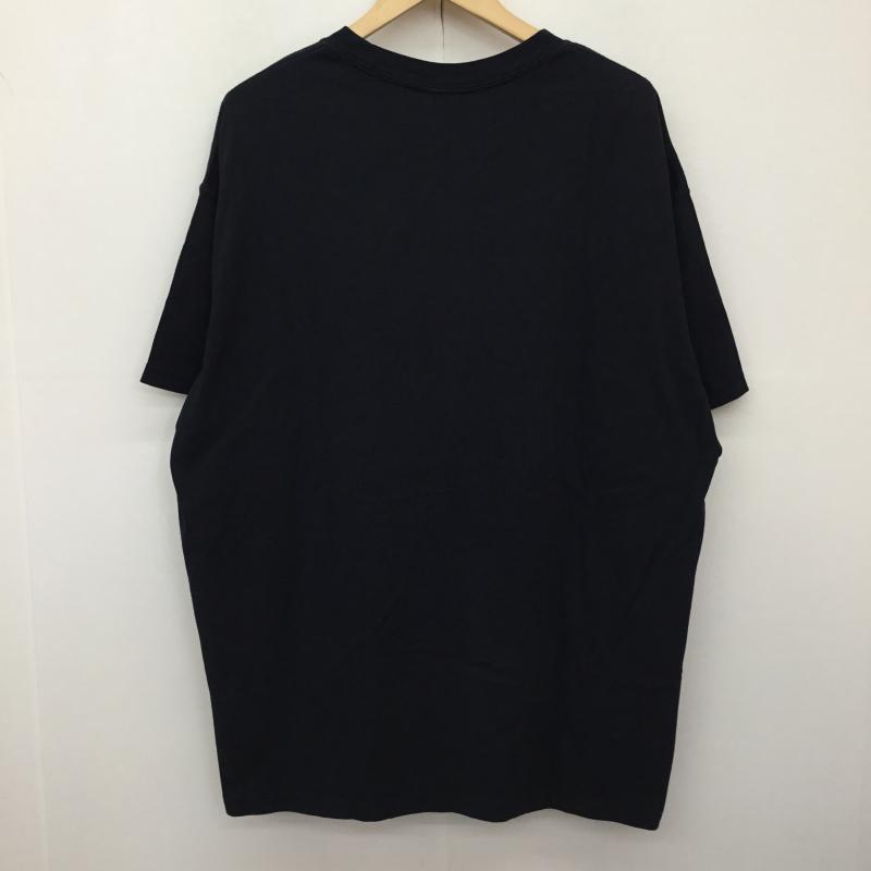 ナイキ NIKE Tシャツ 半袖 DD3070-010 Nike x Stussy International Beach Crew T-Shirt XL プリント X ロゴ、文字 黒 / ブラック /  メンズ USED 古着 中古 10141538