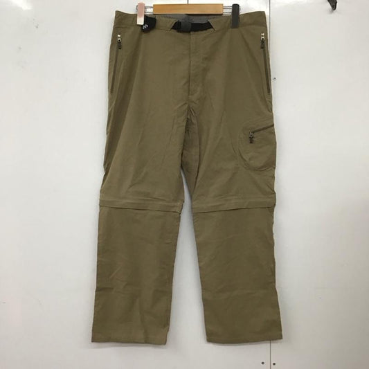 モンベル mont-bell パンツ ワークパンツ、ペインターパンツ 1105404 コンバーチブル1/2パンツ アウトドア スポーツウェア L 無地 ベージュ / ベージュ /  メンズ USED 古着 中古 10124919