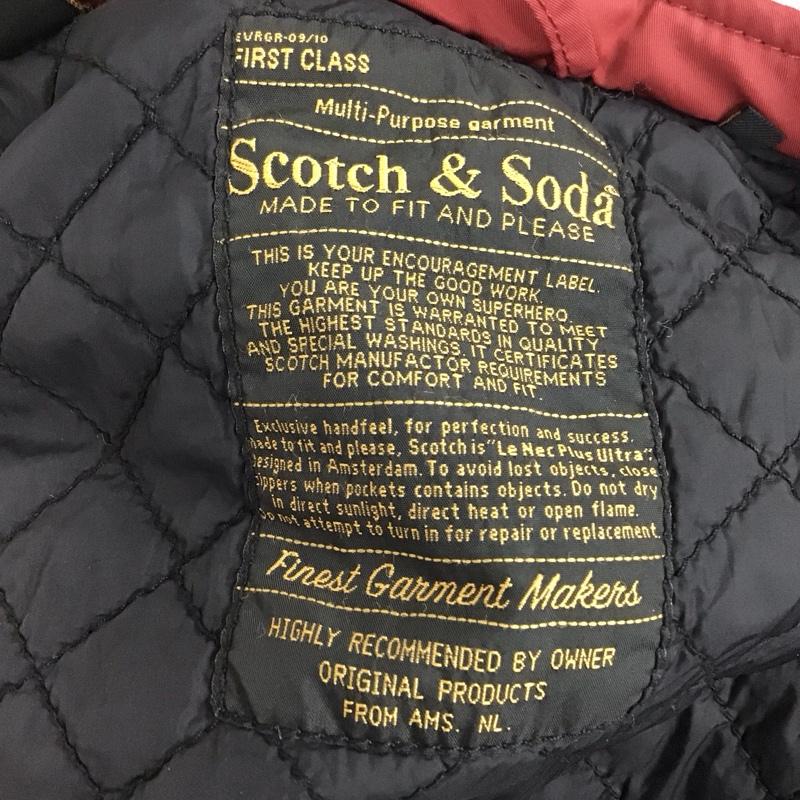 スコッチアンドソーダ SCOTCH＆SODA ジャケット、上着 ジャンパー、ブルゾン M 無地 灰 / グレー / X 黒 / ブラック / X 赤 / レッド /  メンズ USED 古着 中古 10119867
